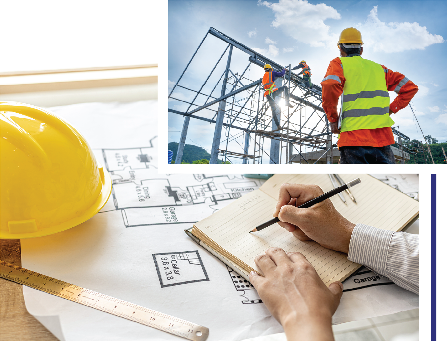 Z Solution layered images related to construction